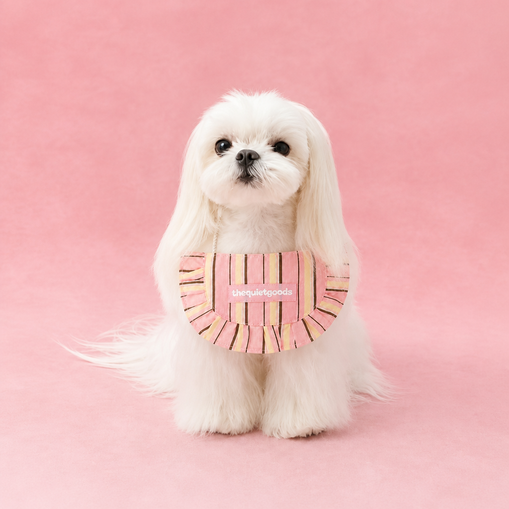 Classic Stripe Triangle Bib Scarf for Pets