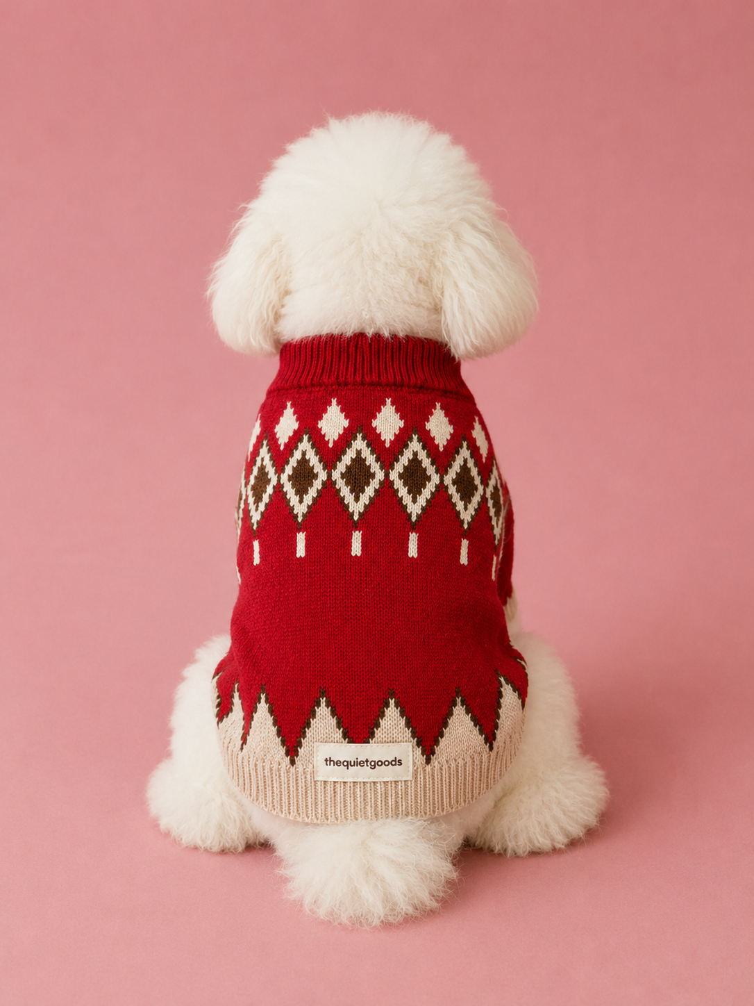 Fair Isle Cozy Knit Sweater for Dogs