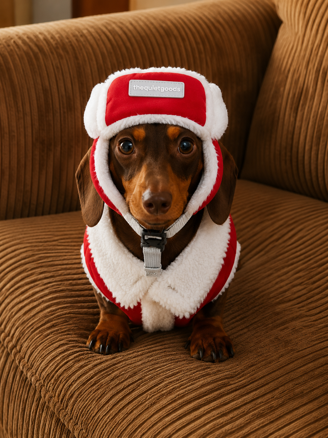 Vintage Faux Fur Aviator Hat for Dogs
