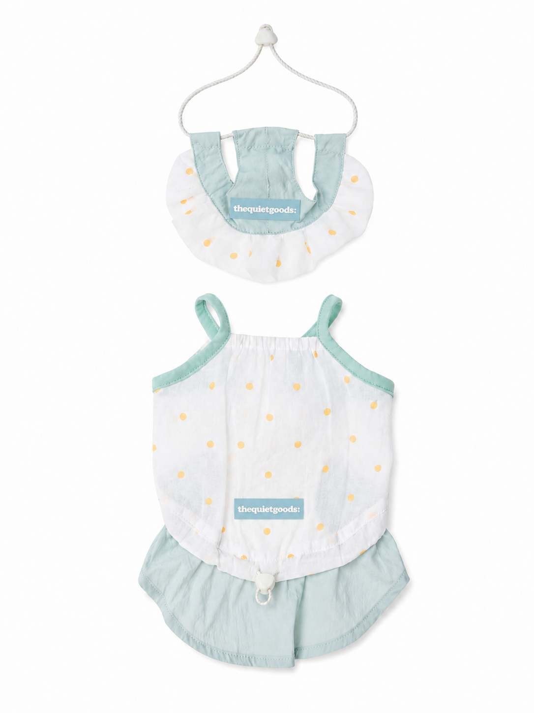 Polka Dot Breeze Dress Set for Small Dogs