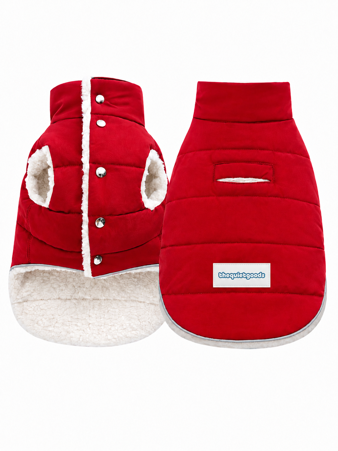 Waterproof Teddy Puffer Coat for Dogs