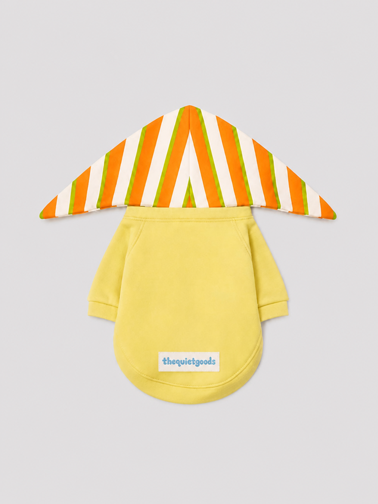 Detachable Hood Lace-Up Sweatshirt for Dogs