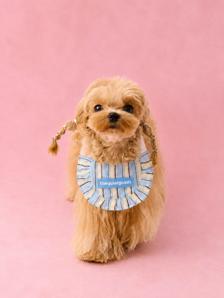 Classic Stripe Triangle Bib Scarf for Pets