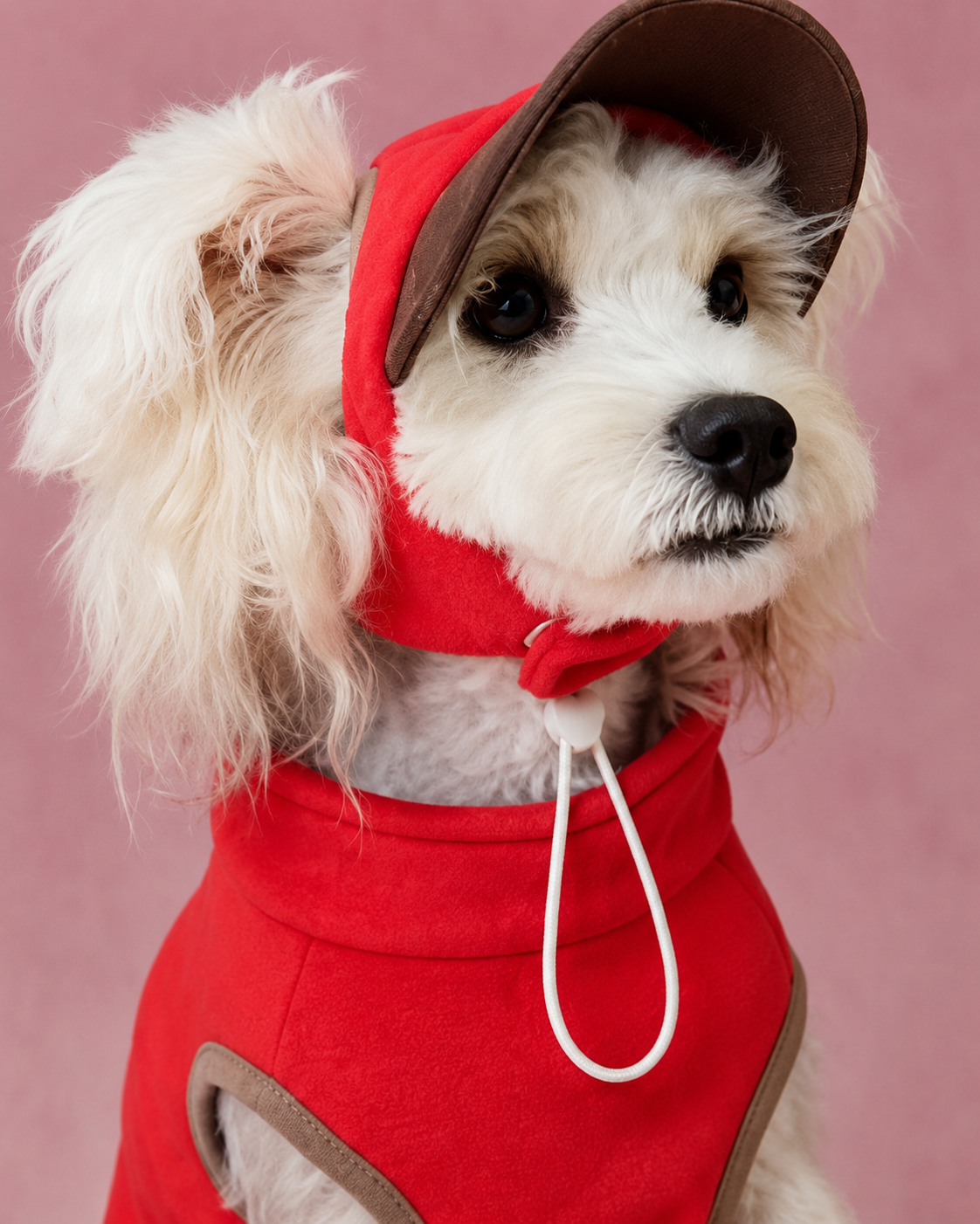 Double-Sided Fleece Warm Hat for Dogs