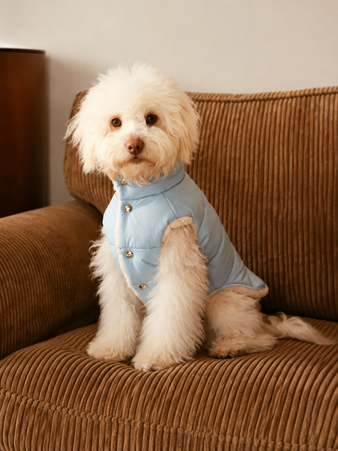 Waterproof Teddy Puffer Coat for Dogs